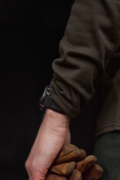 Game L/S Langarm-T-Shirt – Shadow brown wildboar – Härkila