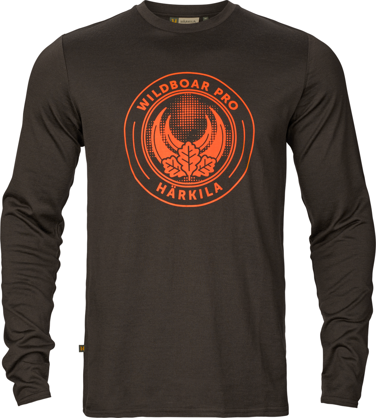 Game L/S Langarm-T-Shirt – Shadow brown wildboar – Härkila