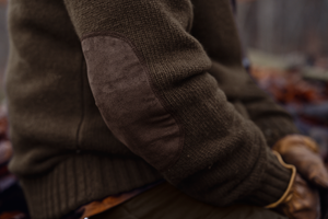 Annaboda WSP Strickpullover Halbzip – Demitasse brown – Härkila