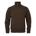 Annaboda WSP Strickpullover Halbzip – Demitasse brown – Härkila