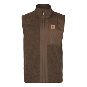 Härkila Kalix fleece vest - Dark earth - Härkila