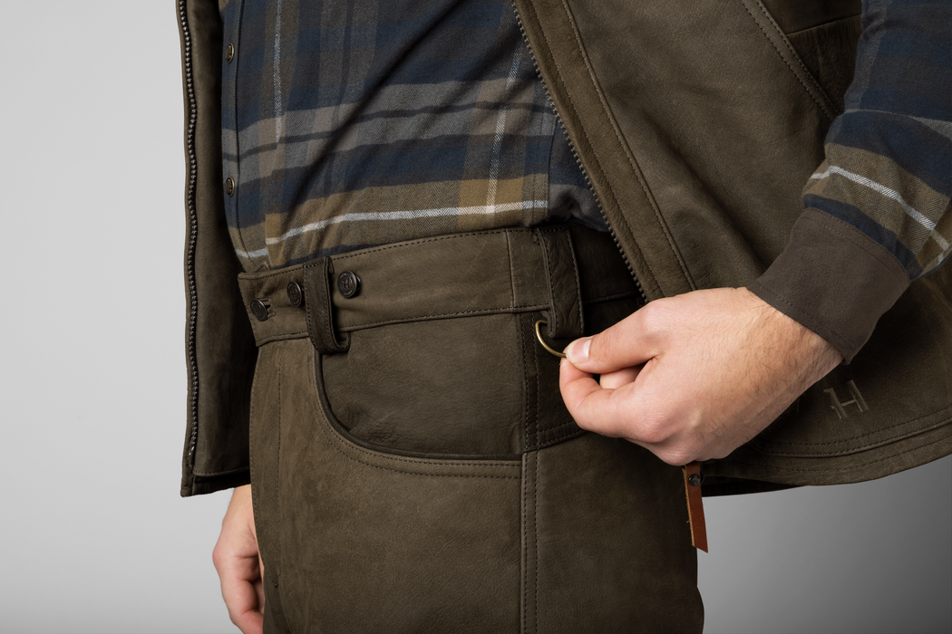 Pro Hunter Lederhose Weidengrün - Härkila