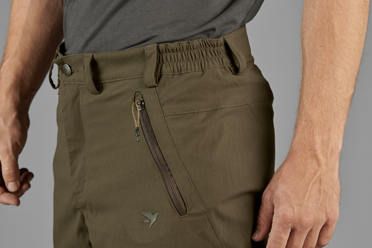 Outdoor-Stretchhose Pine green - Seeland