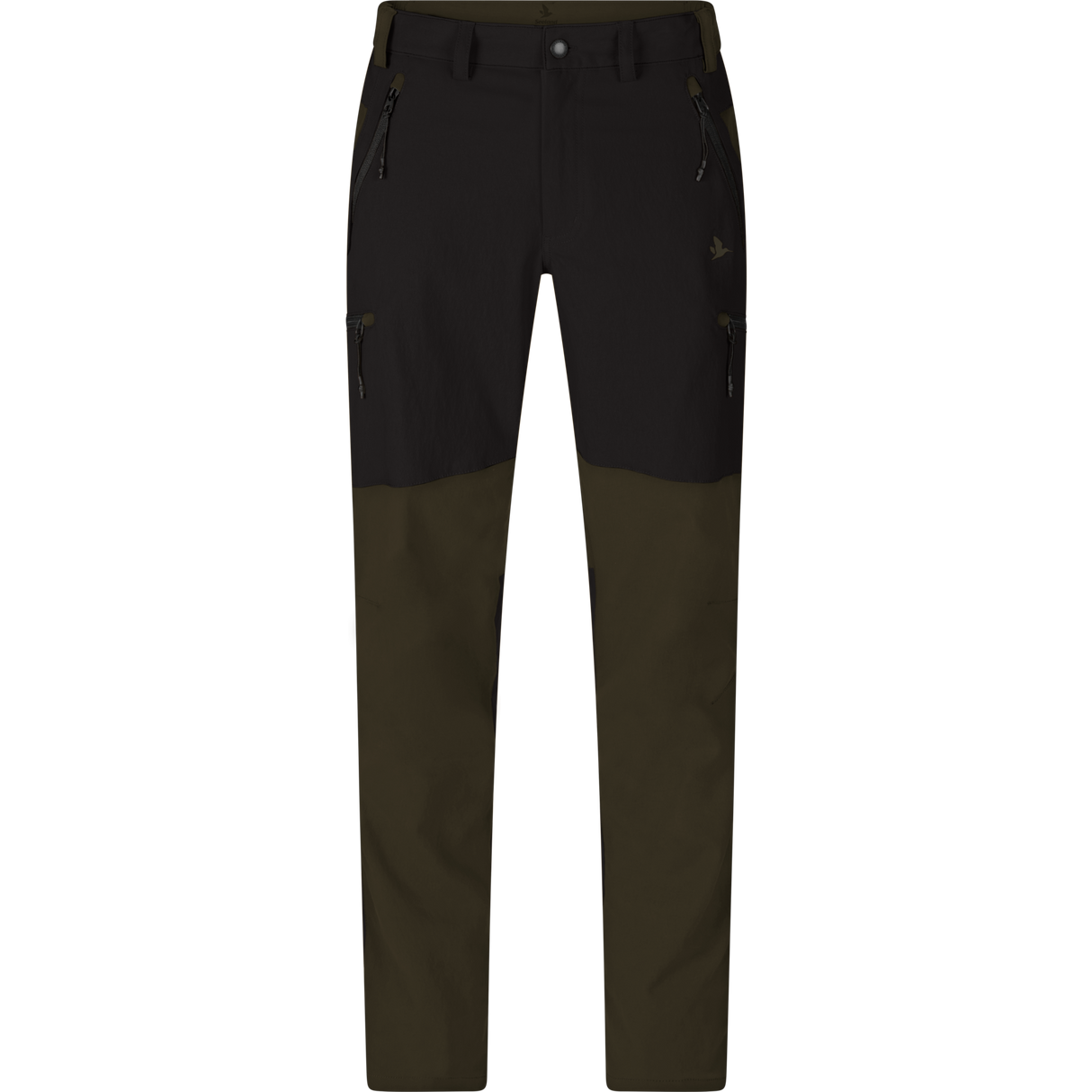 Outdoor-Stretch-Hose Pine Green/Meteorite - Seeland