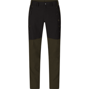 Outdoor-Stretch-Hose Pine Green/Meteorite - Seeland