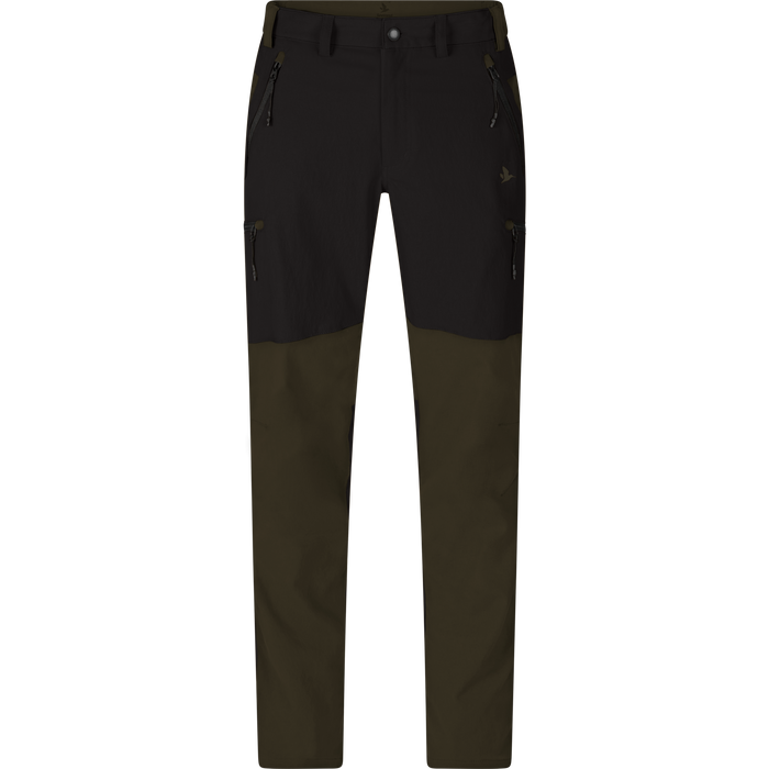 Outdoor-Stretchhose - Pine Green/Meteorite - Seeland