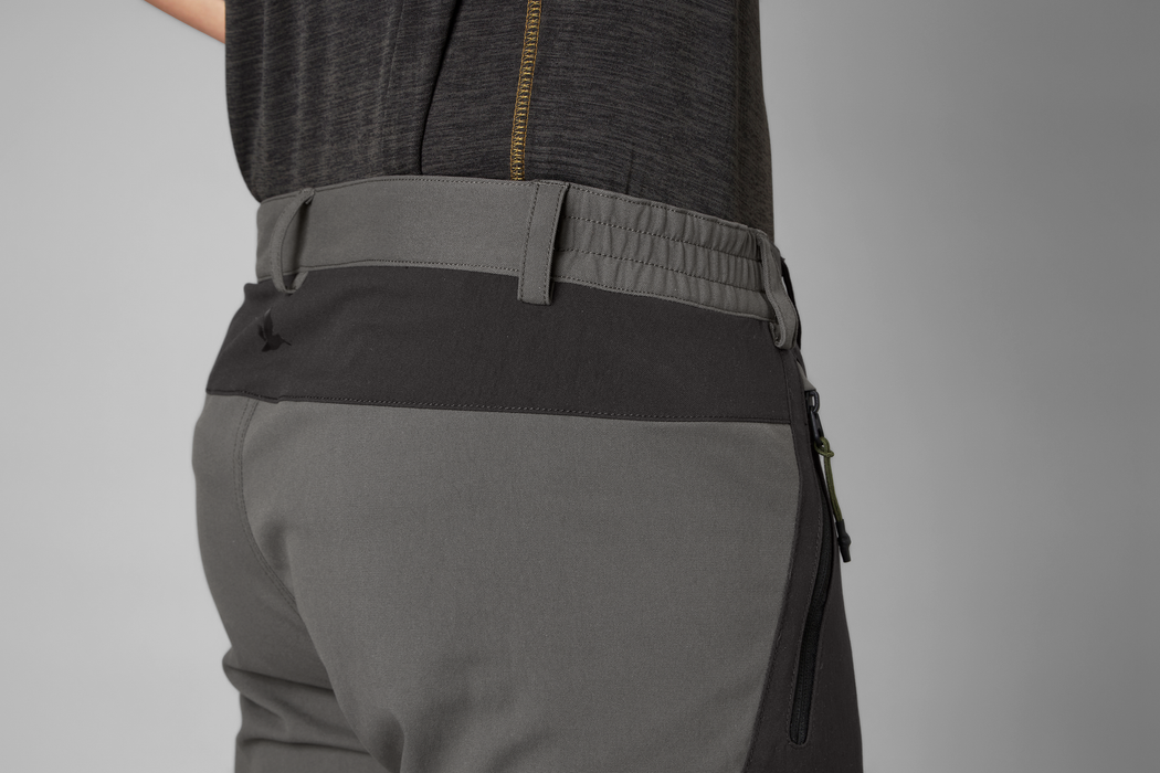Outdoor-Stretchhose - Schwarz/Grau - Seeland