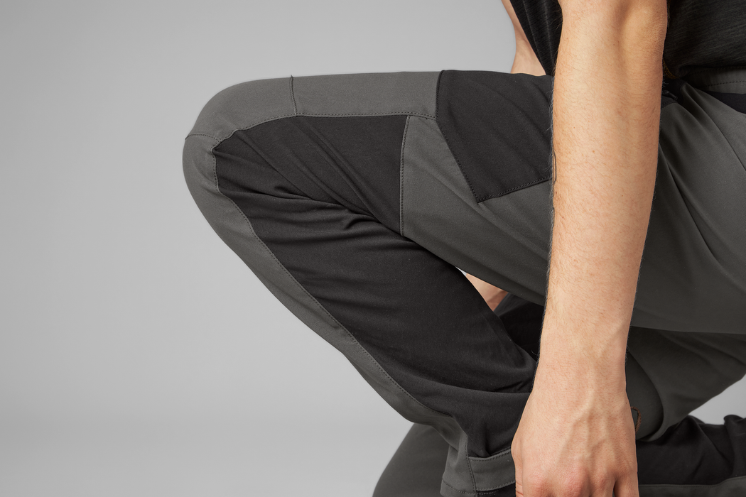 Outdoor-Stretchhose - Schwarz/Grau - Seeland