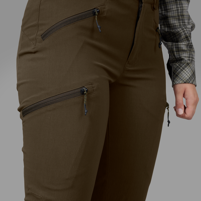 Lärchen-Stretchhose Damen - Kieferngrün - Seeland