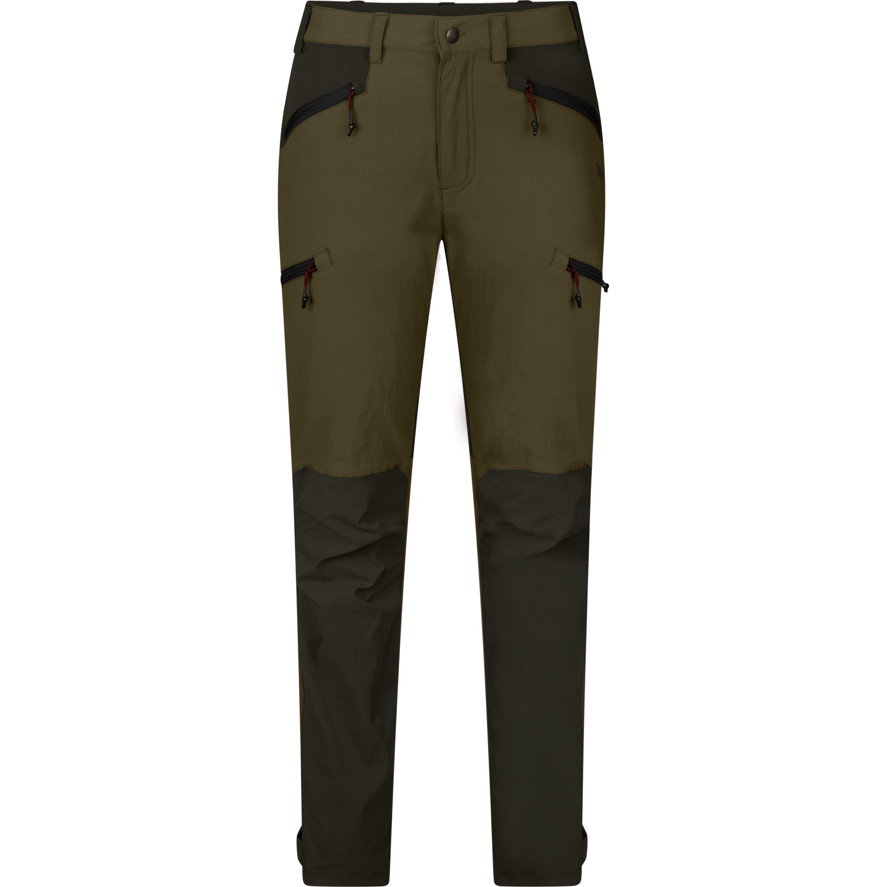 Gr. 44 - Larch Stretch Hose Damen - Grizzly brown/Duffel green - Seeland - Umtauschware