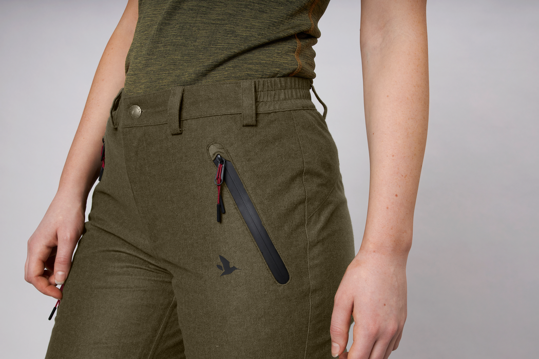 Avail Hose Damen Pine green melange - Seeland