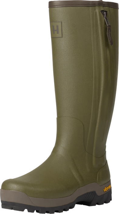 Forester Zip Gummistiefel - Dark olive – Härkila