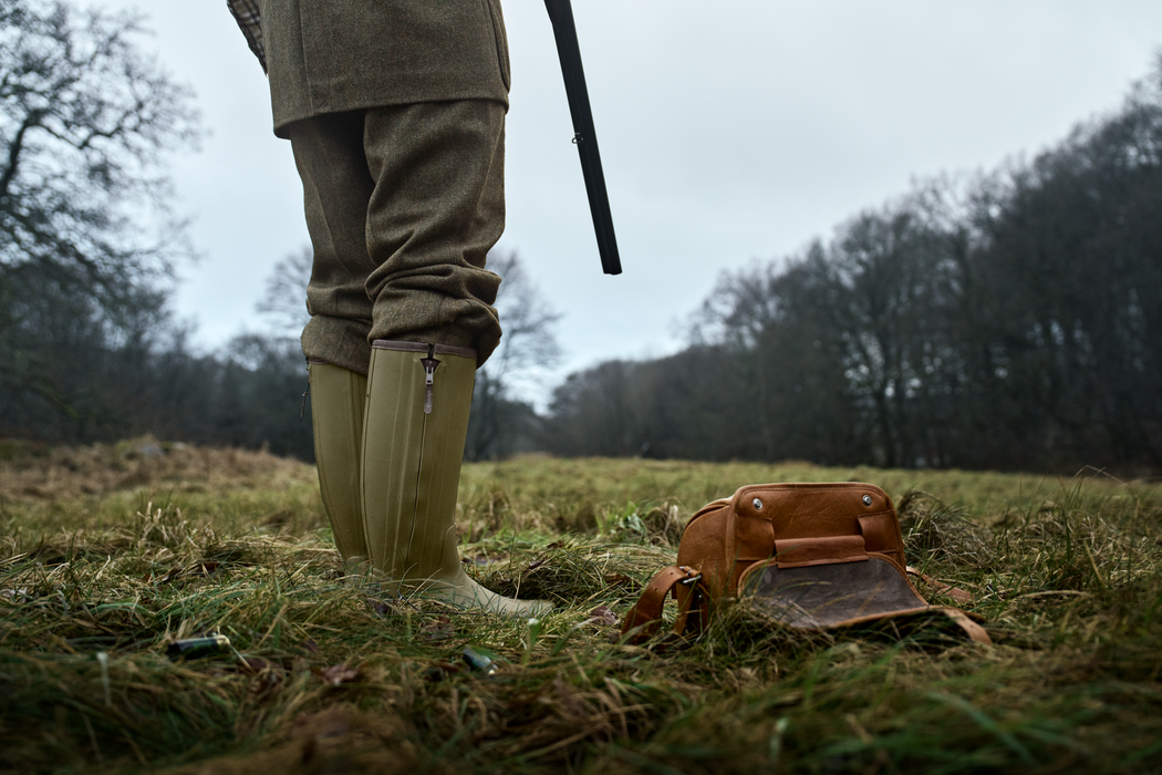 Forester Zip Gummistiefel - Dark olive – Härkila