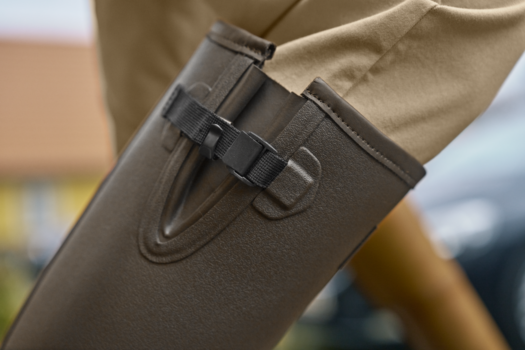 Forester Gummistiefel mit Keil - Dark willow green – Härkila