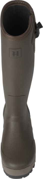 Forester Gummistiefel mit Keil - Dark willow green – Härkila