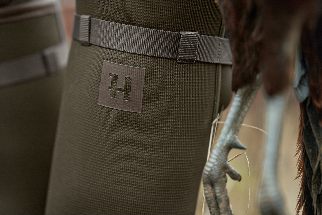 Textilgummistiefel Willow green/Deep brown – Härkila