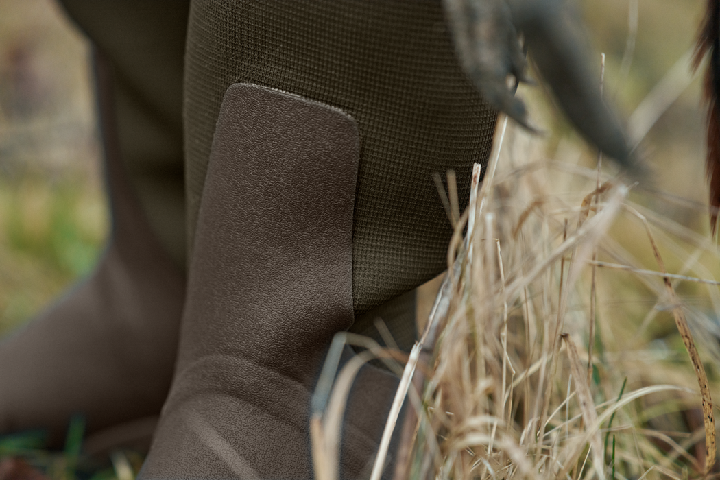 Textilgummistiefel Willow green/Deep brown – Härkila