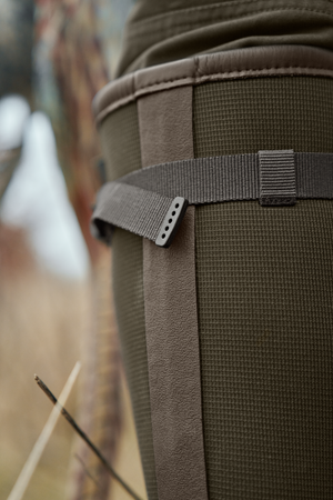 Textilgummistiefel Willow green/Deep brown – Härkila