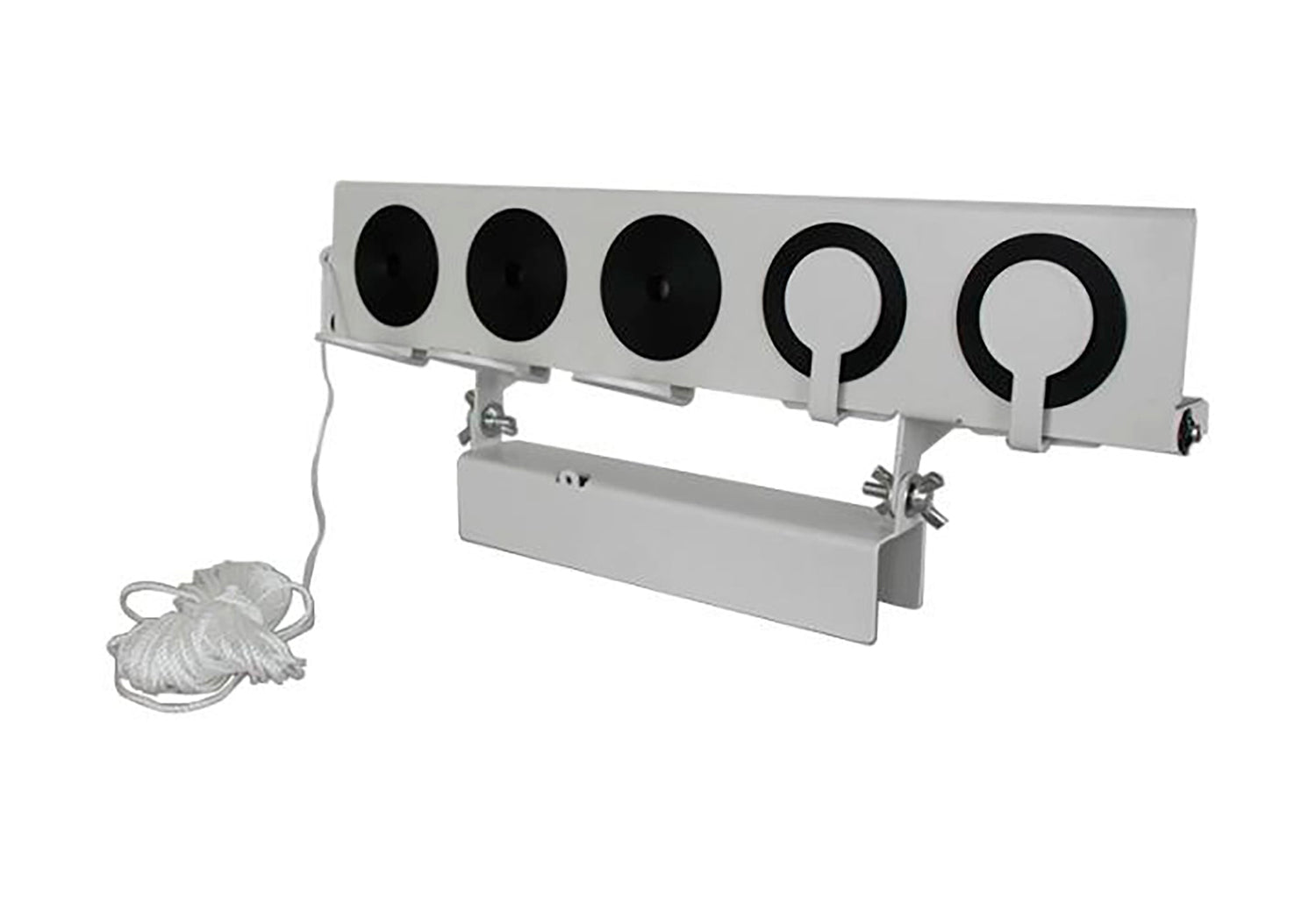 Biathlonzielstation. 5 Ziele, 10m seil. Luftdrückwaffe