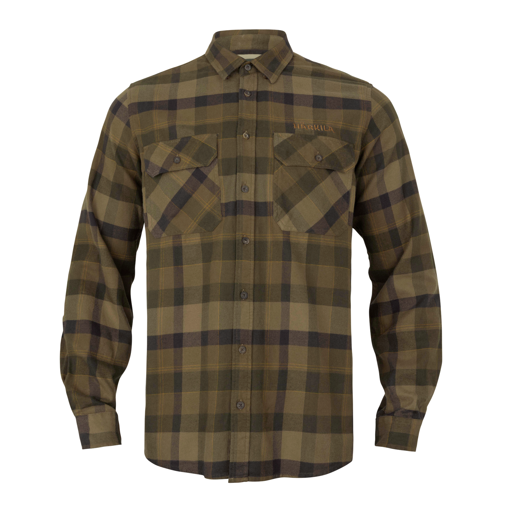 Asmund L/S Hemd - Beech Green Check – Härkila