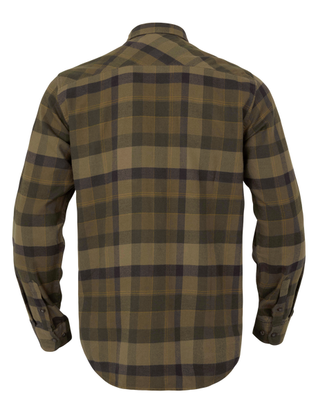 Asmund L/S skjorte - Beech green check - Härkila