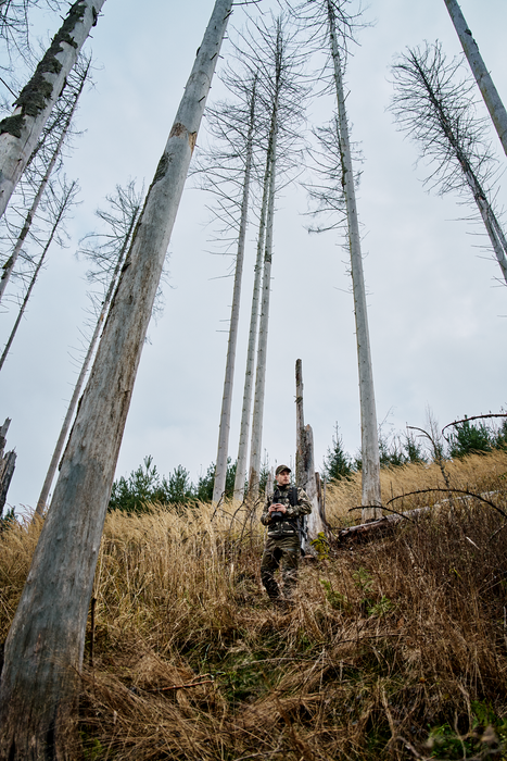Kamko Mountain WSP Wendbare Fleecejacke Mountain/Shadow Brown – Härkila