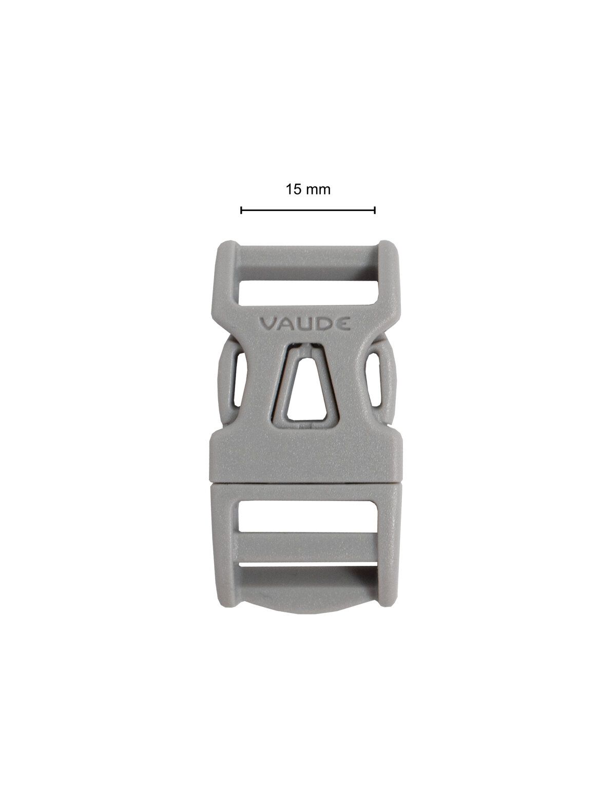 Steckschließe 15 mm Single Adjust - Vaude