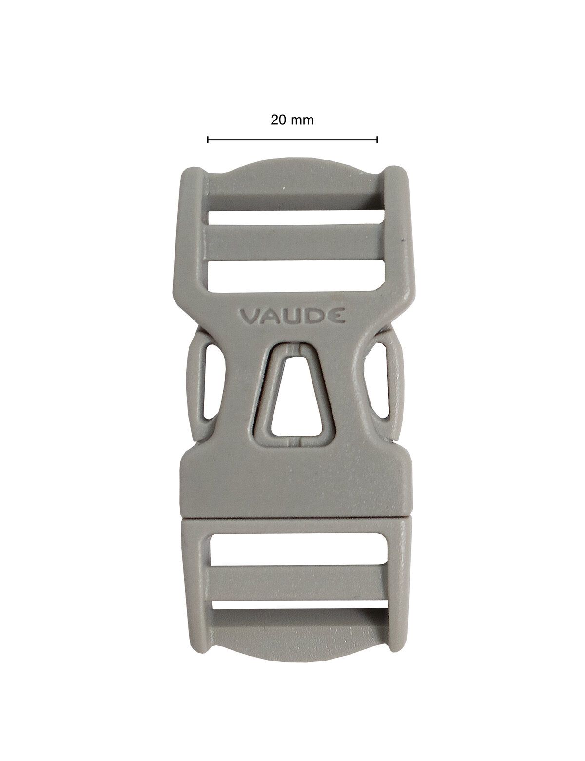 20-mm-Steckschnalle Dual Adjust - Vaude