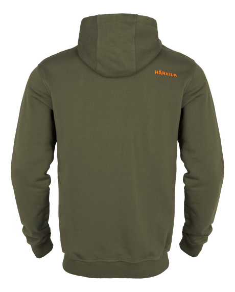 Härkila Identity Hoodie - Grape leaf/Mandarin orange - Härkila
