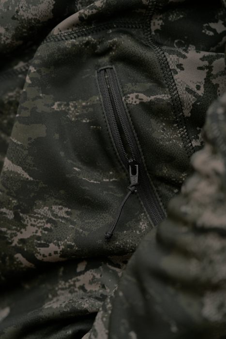 NOCTYX Camo Fleecejacke mit durchgehendem Reißverschluss – Härkila