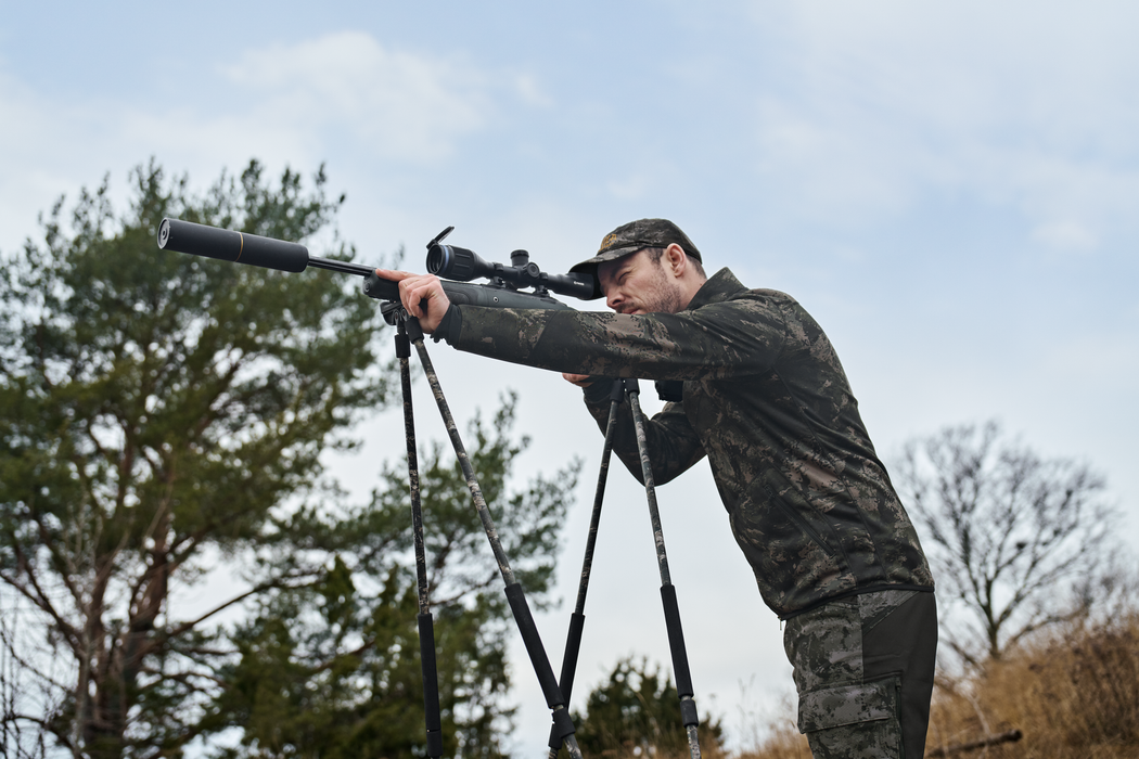 NOCTYX Camo Fleecejacke mit durchgehendem Reißverschluss – Härkila