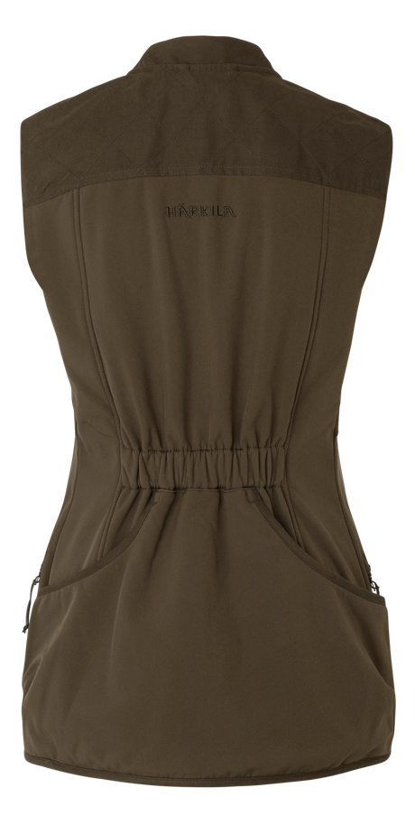 Skye skydeveste W - Willow green/Shadow brown - Härkila