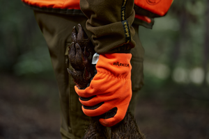 Wildboar Pro Shooter Blaze WSP Handschuhe - Orange blaze/Braun – Härkila