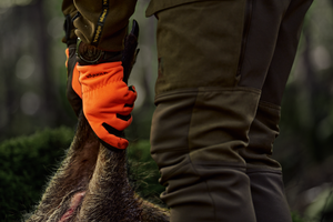 Wildboar Pro Shooter Blaze WSP Handschuhe - Orange blaze/Braun – Härkila
