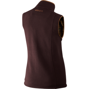 Sandhem Damen-Fleeceweste - Dark port melange - Härkila