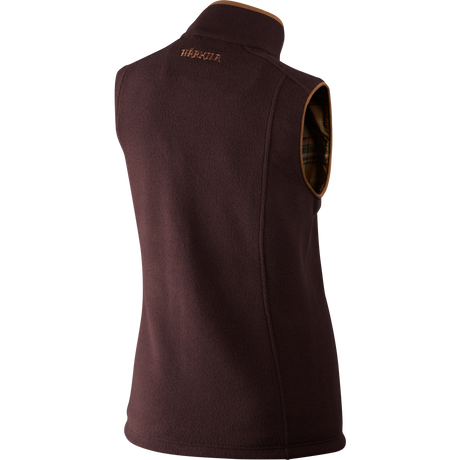 Sandhem Damen-Fleeceweste - Dark port melange - Härkila