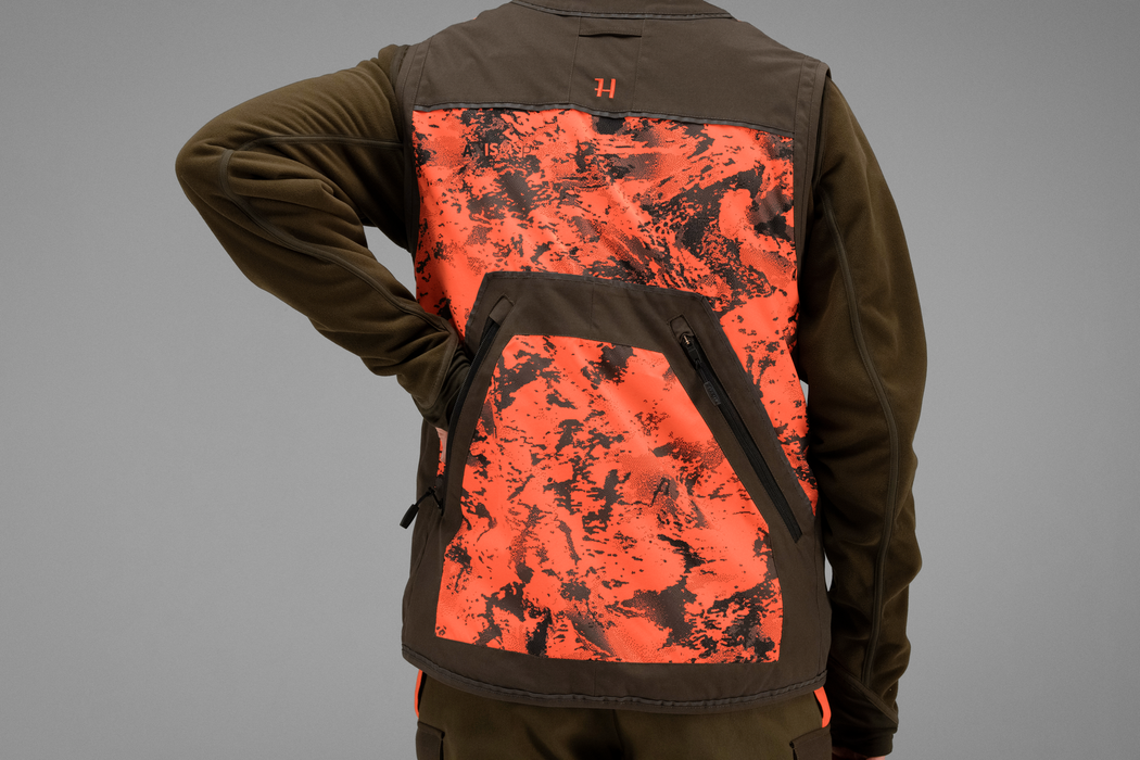 Wildboar Pro - Sicherheitsweste AXIS MSP® Orange Blaze/Shadow brown - Härkila