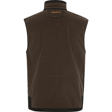 Kamko Fleeceweste Braun/Rot - Härkila
