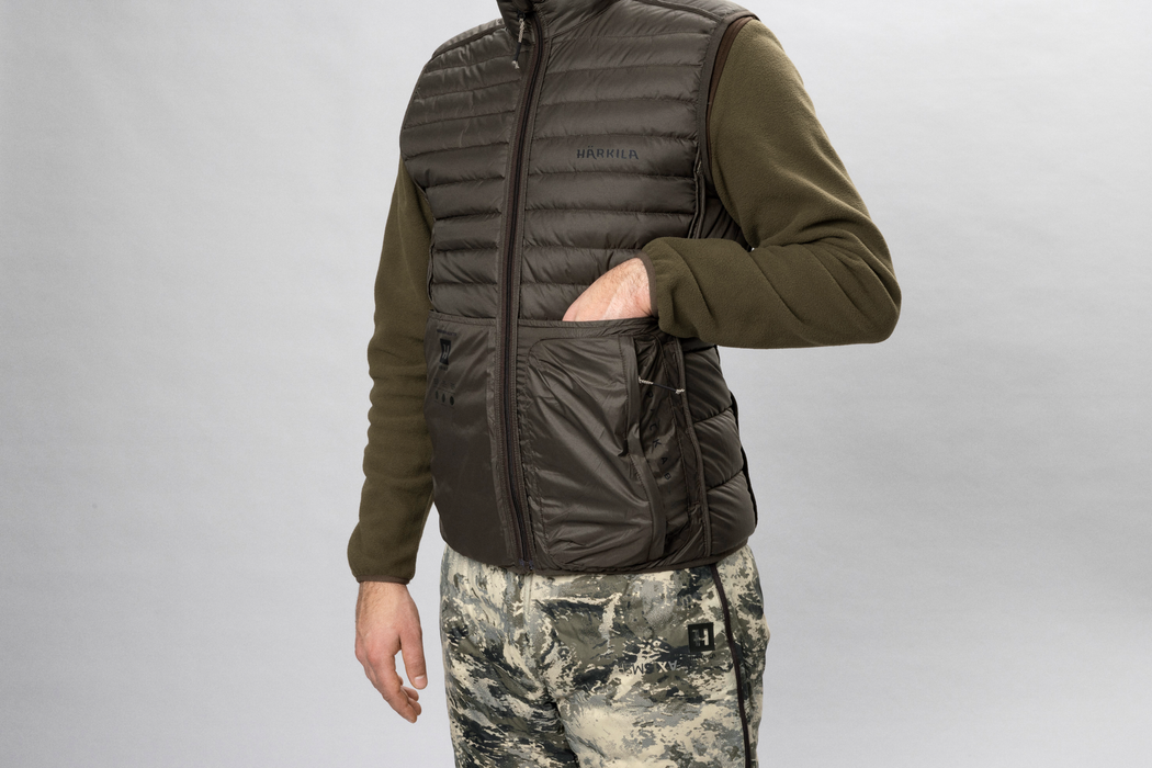 Mountain Hunter Expedition rev. Daunenweste AXIS MSP®Mountain/Shadow braun - Härkila
