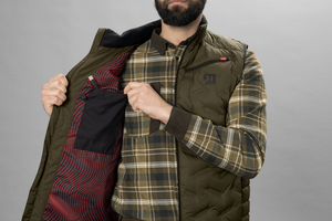 clim8 Isolierte Weste Willow green - Härkila