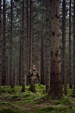 Deer Stalker - wendbare, packbare Tarnweste Willow green/AXIS MSP®Forest - Härkila