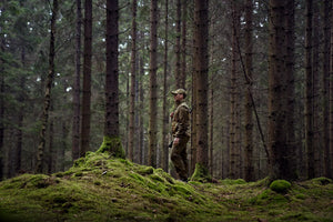 Deer Stalker - wendbare, packbare Tarnweste Willow green/AXIS MSP®Forest - Härkila