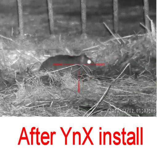 YnX Fadenkreuz-Zentrierung – Nieload