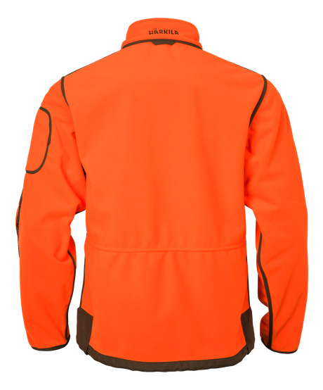 Kamko Blaze rev. fleece - Orange blaze/Willow green - Härkila