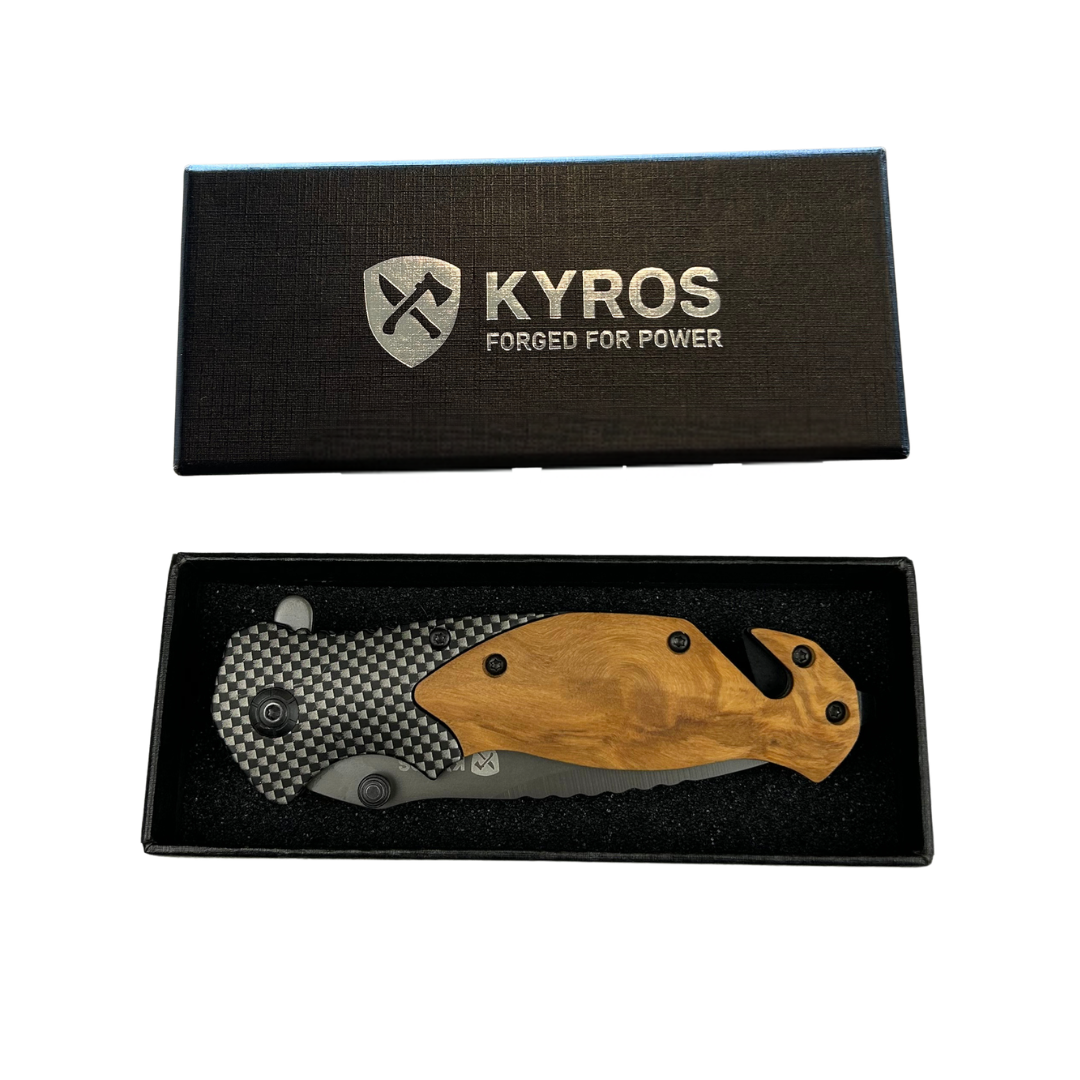 Klappbares Holzmesser – Kyros