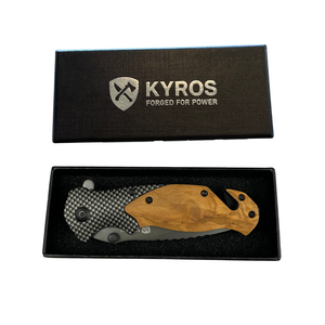 Klappbares Holzmesser – Kyros
