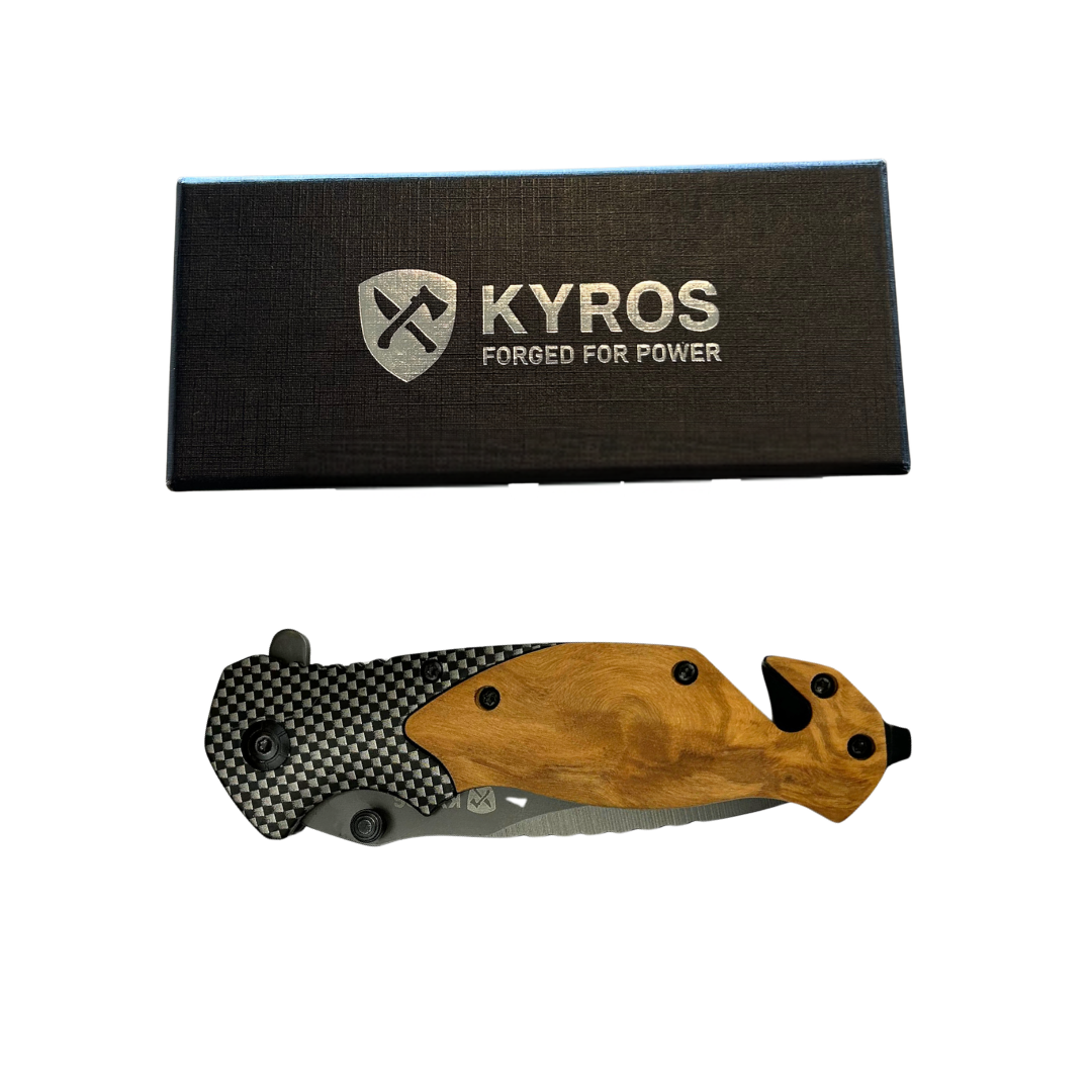 Klappbares Holzmesser – Kyros