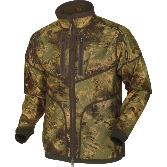 Lynx Wende-Fleecejacke Weidengrün/AXIS MSP®Forest - Härkila