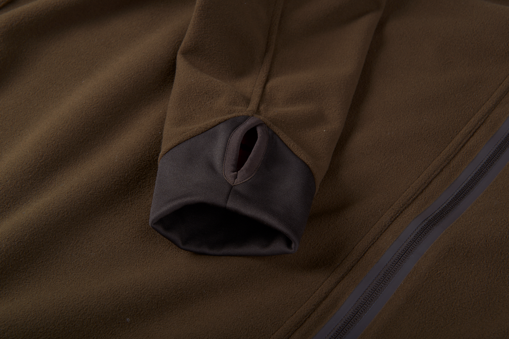 Lynx Wendbare Fleecejacke Willow green/AXIS MSP®Red Blaze - Härkila