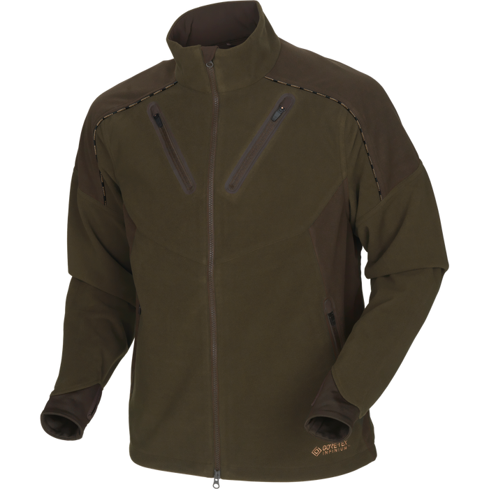 Mountain Hunter Fleecejacke Jagdgrün/Schattenbraun - Härkila